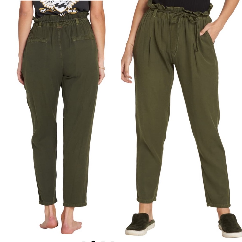 Billabong desert adventure paperbag waist pants